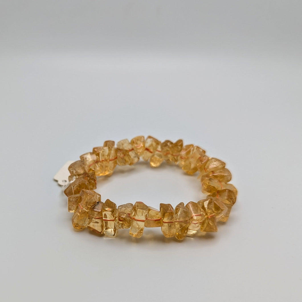 PREMIUM COLLECTION - HIGH FREQUENCY CITRINE BRACELET/ Golden Citrine