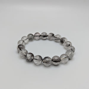 Herkimer Quartz Diamond Bracelet