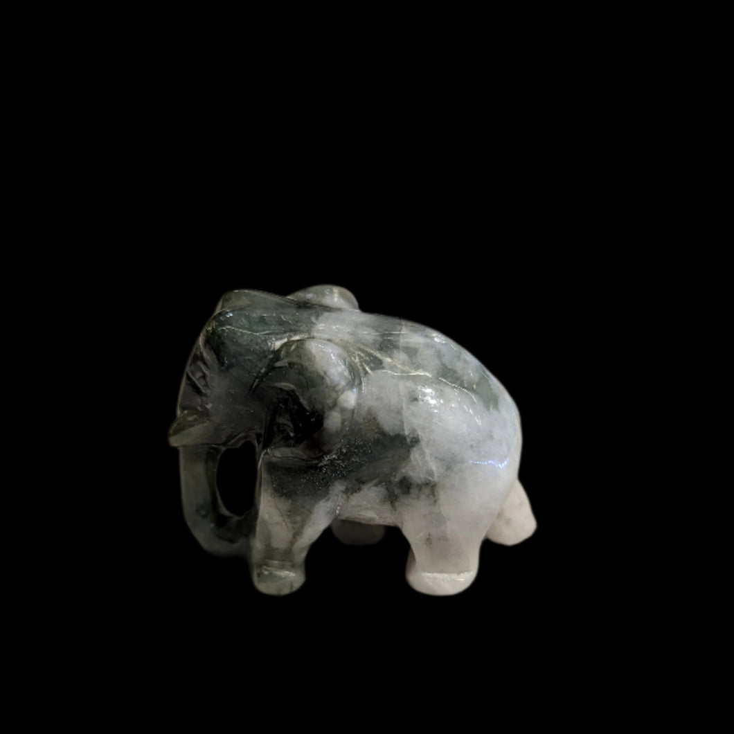 Jade Elephant statute  -Crystal Collection / Handmade/ Republican Party