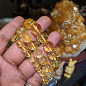 Citrine Bracelet -  natural stones