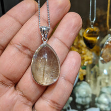 Load image into Gallery viewer, Rutilated Quartz Pendant
