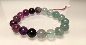 Multi color Fluorite bracelet - Large