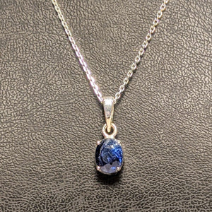 PREMIUM COLLECTION - Natural untreated Blue Sapphire Pendant