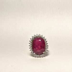 PREMIUM COLLECTION - Natural Ruby ring