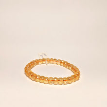 Load image into Gallery viewer, PREMIUM COLLECTION - High frequency Citrine Bracelet- Gem cut
