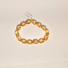 Load image into Gallery viewer, PREMIUM COLLECTION - High frequency Citrine Bracelet - pear shape gem cut
