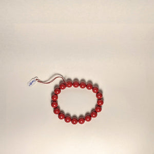 Cinnabar bracelet - AKA  Dragon's blood bracelet - large