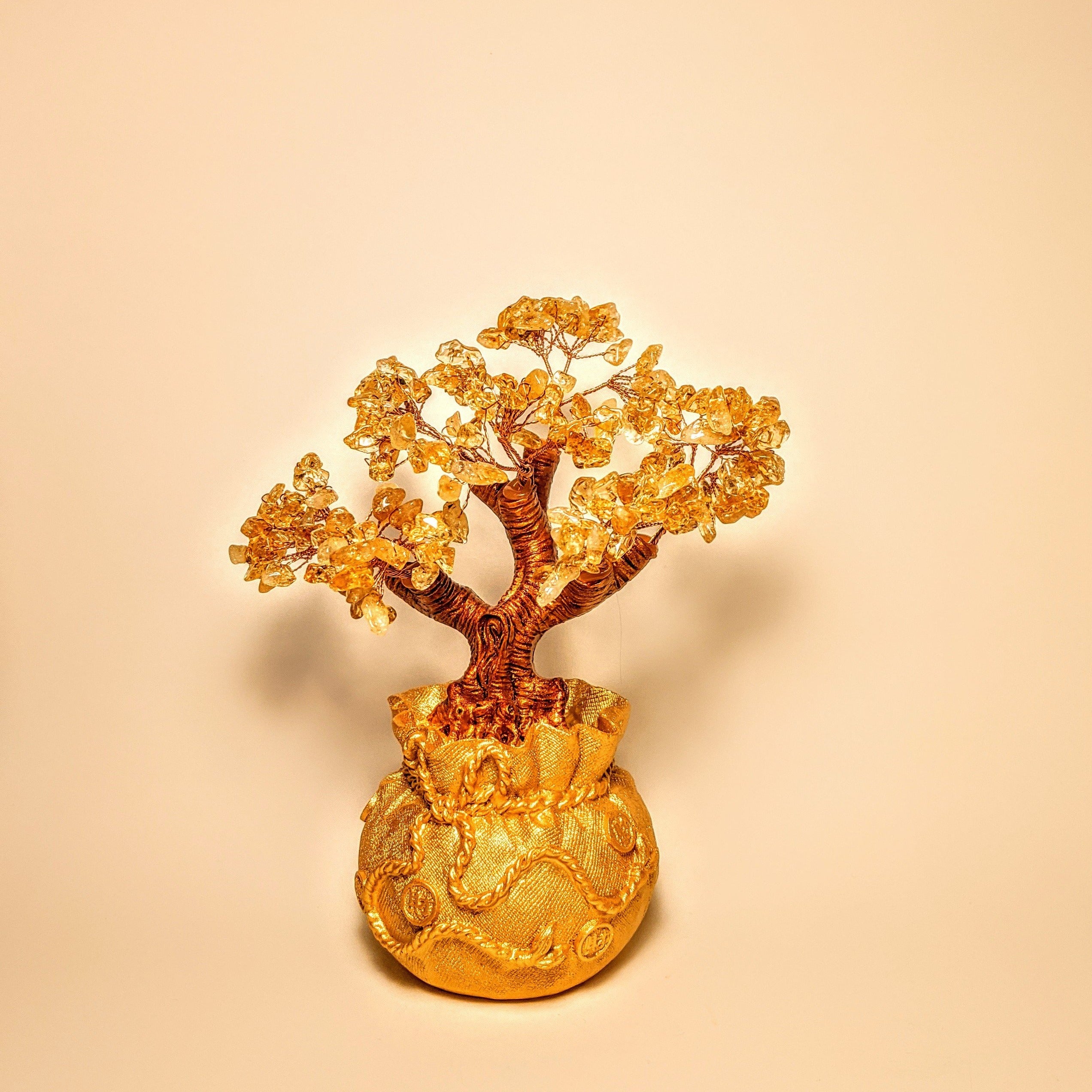 gold money tree feng shui Citrine Money Tree – Feng Shui Abundance, Manifestation & Prosperity Decor