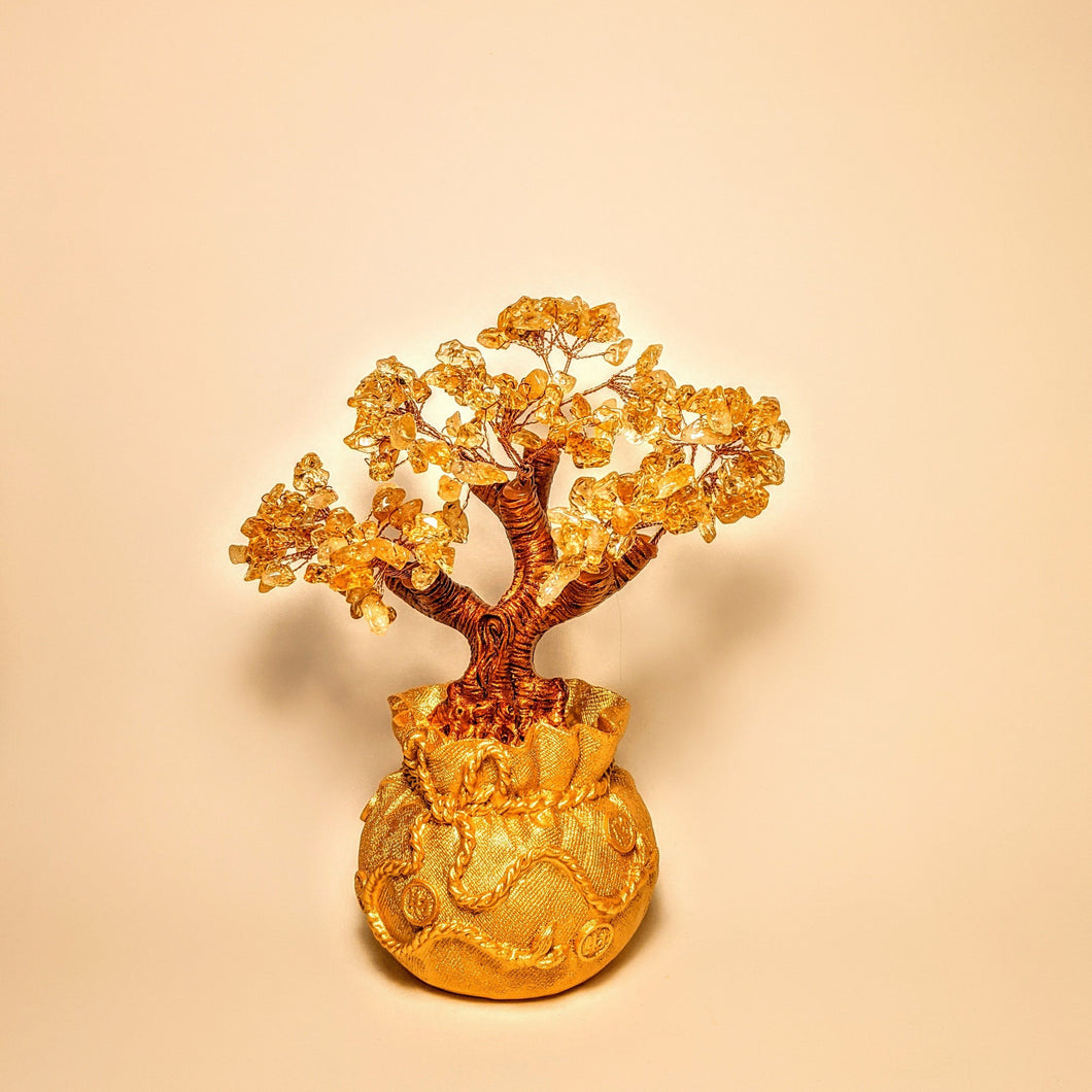 real citrine money tree Citrine Money Tree – Feng Shui Abundance, Manifestation & Prosperity Decor