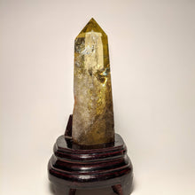 Load image into Gallery viewer, Crystal collection - Citrine point on stand / Natural Golden Citrine on stand
