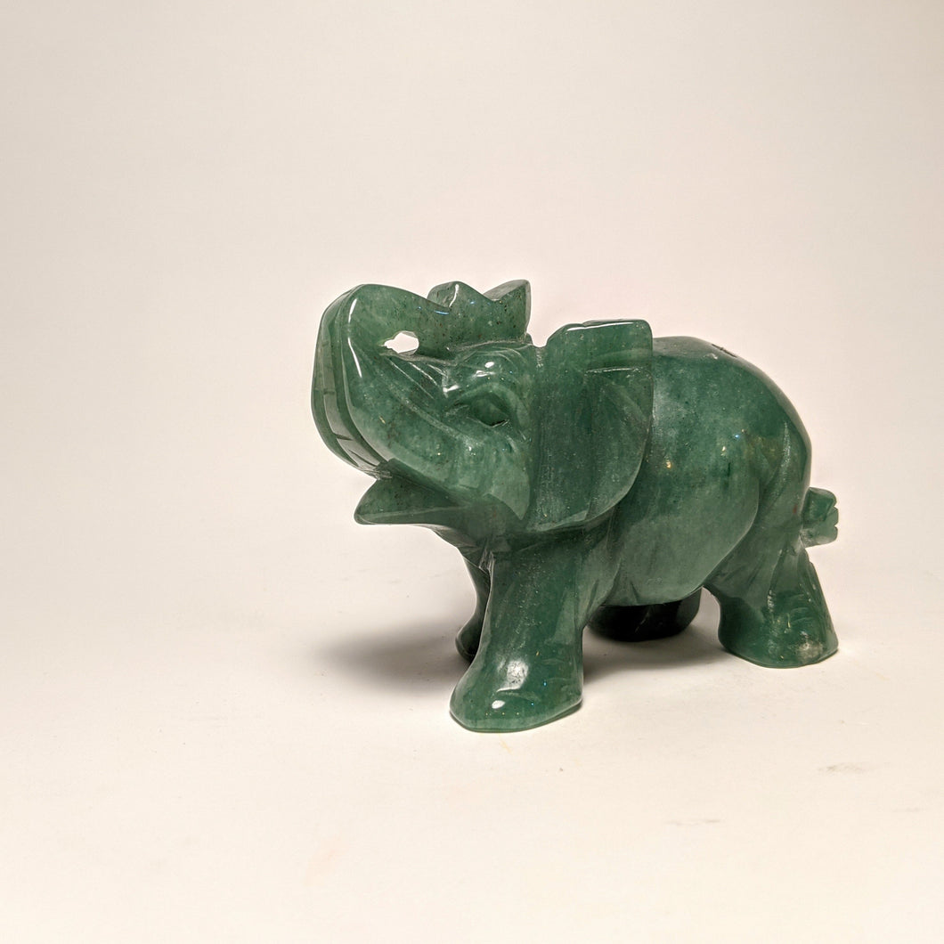 Green Aventurine Elephant - Crystal Collection