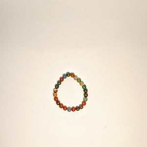 Agate Bracelet - Multi color natural stones