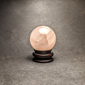 Rose Quartz Sphere - Crystal Collection