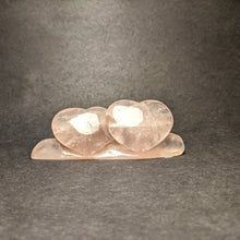 Load image into Gallery viewer, Rose Quartz Hearts  - Crystal Collection
