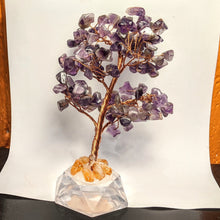 Load image into Gallery viewer, Crystal collection - Amethyst and Citrine tree
