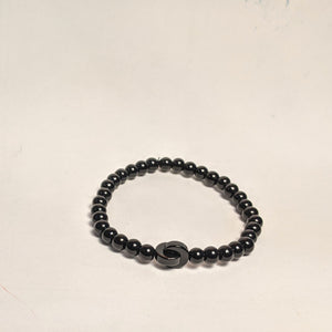 Onyx &  Black Tourmaline bracelet