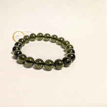 Load image into Gallery viewer, PREMIUM COLLECTION - Natural Moldavite Bracelet / (NOT A FAKE STONE)
