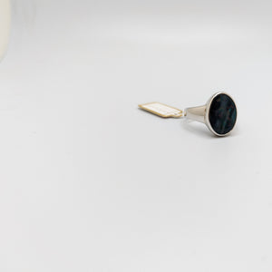 PREMIUM COLLECTION - Australian Black Precious Opal ring